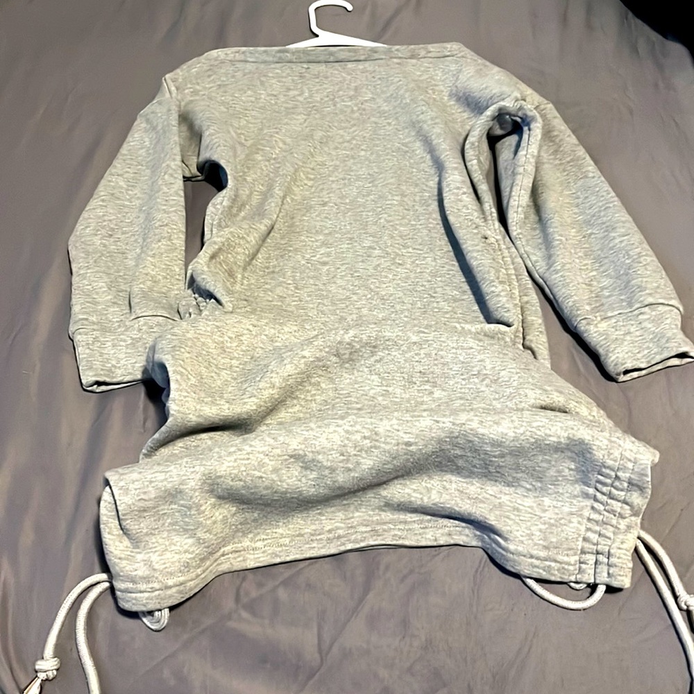 SHEIN Cute Grey Body Dress With Strings Size Medium US 2